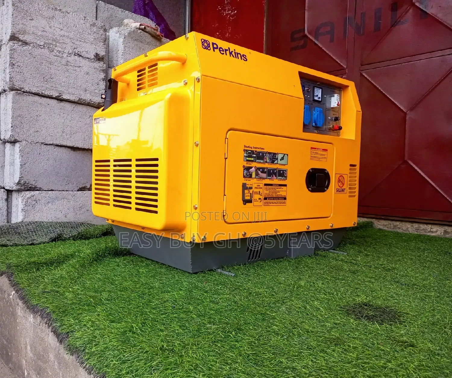 Jubilant 10kva Perkins Diesel Keystart Perkins Generator