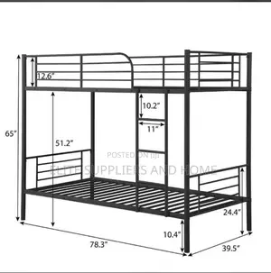 Metal Bunk Bed / Twin Bed