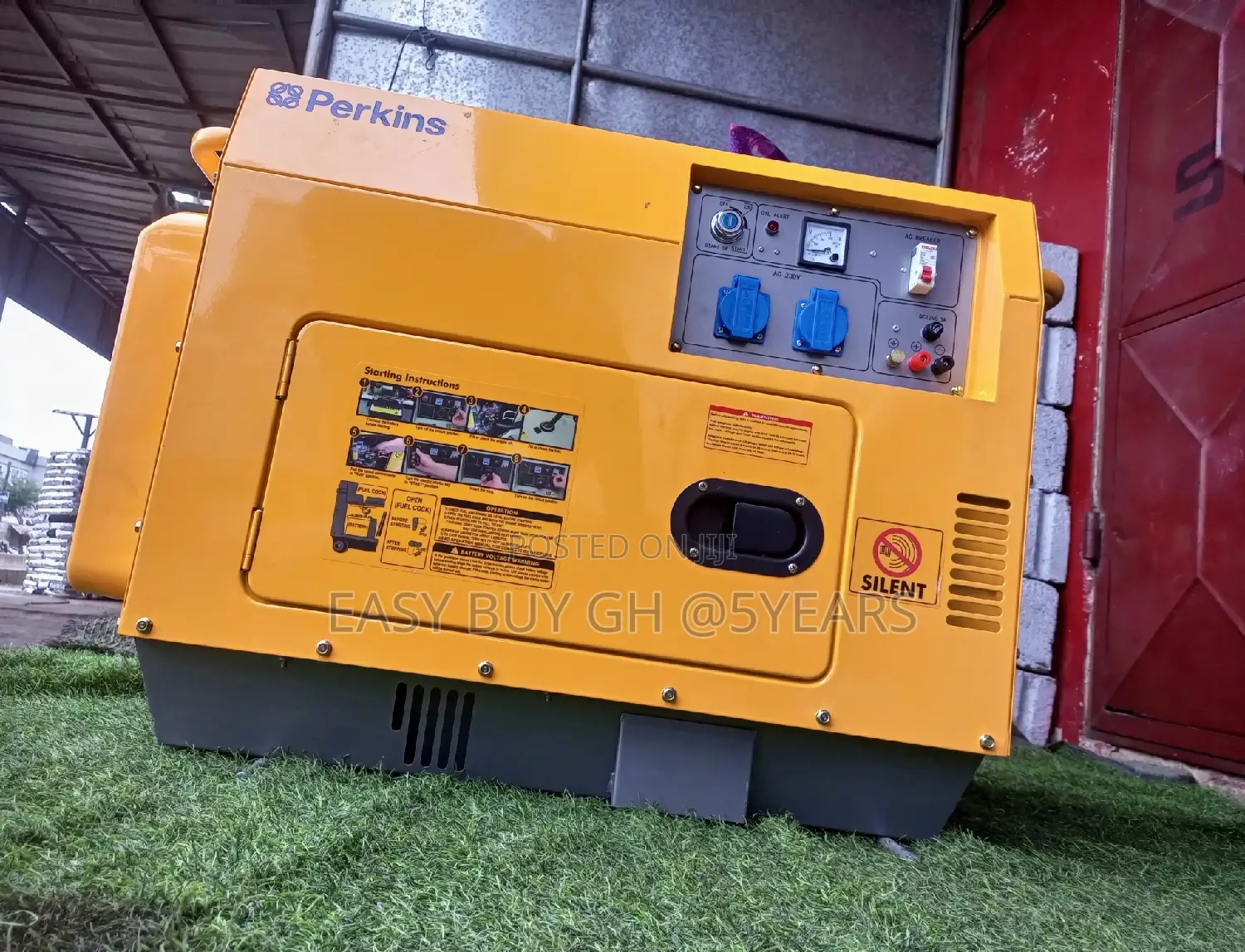 Power Home 10kva Perkins Diesel Keystart Perkins Generator