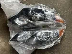Toyota Camry Headlight Pair Black