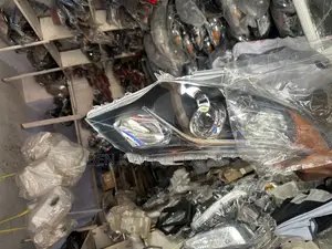 Toyota Camry Headlight Pair Black