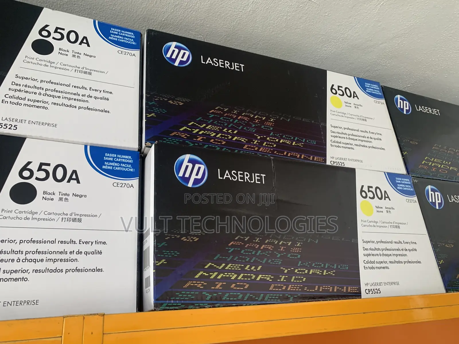 Hp 650 a Toner (All Colors)