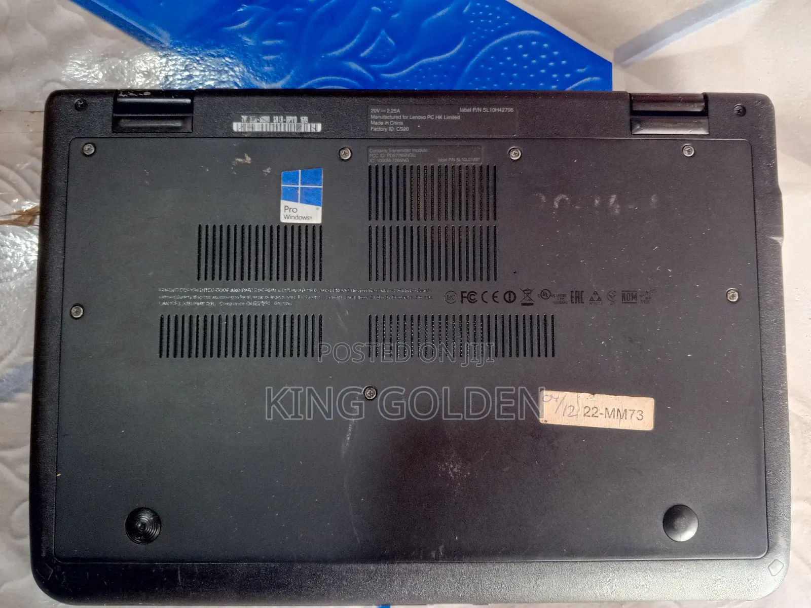 Laptop Lenovo ThinkPad Yoga 4GB Intel Pentium SSHD+SSD 128GB