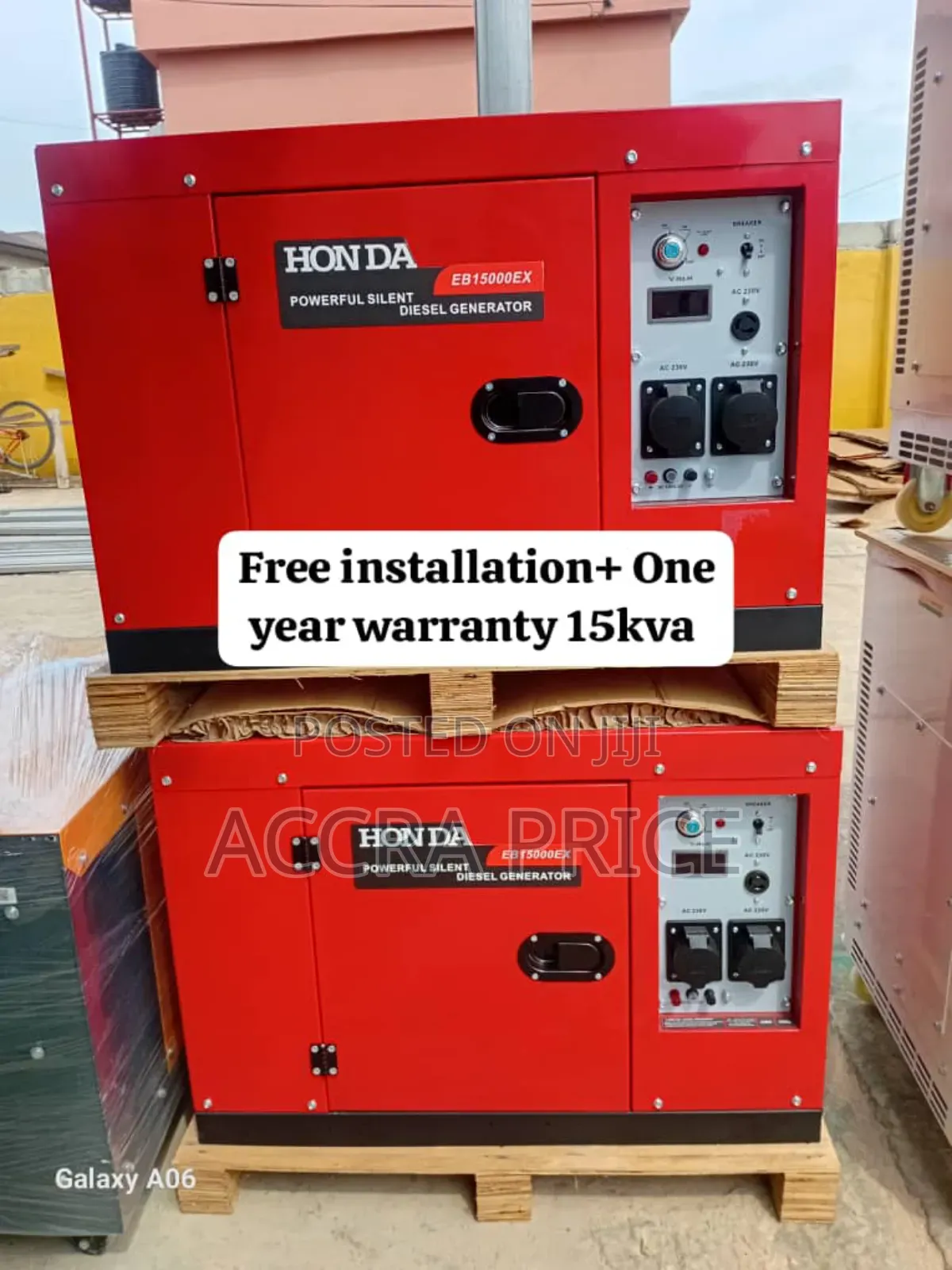 Reinforced Honda 15kva Diesel Generator Honda Diesel Remote