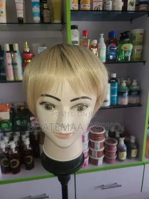 Blonde Pixie Hair