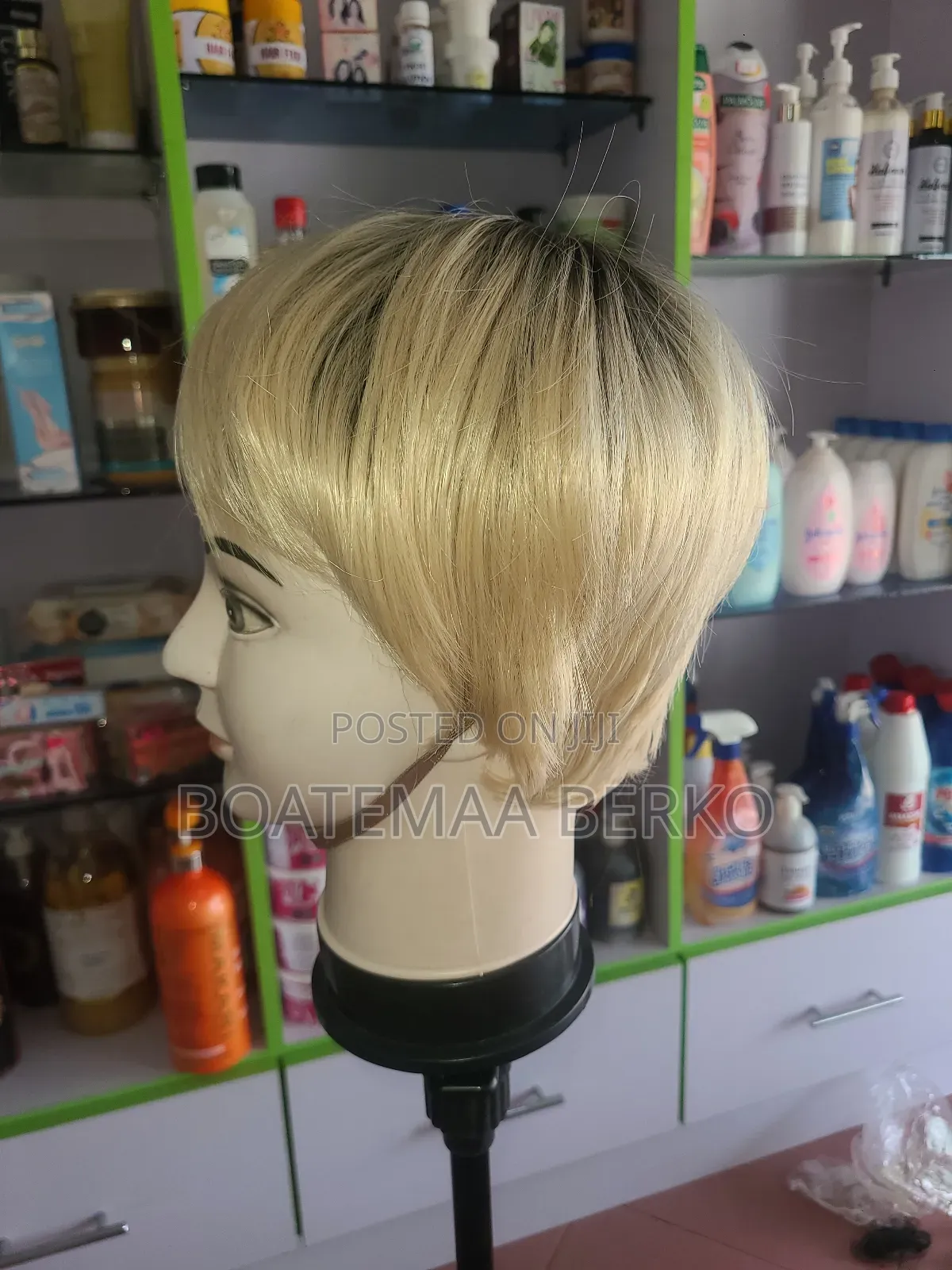 Blonde Pixie Hair