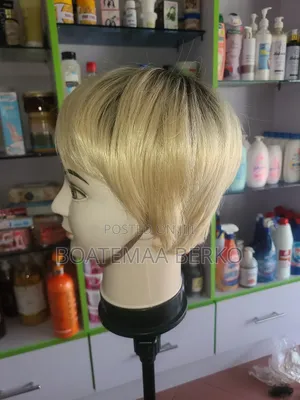 Blonde Pixie Hair