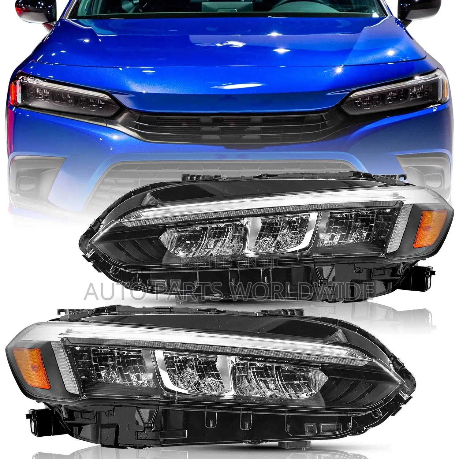 Honda Civic Headlights 2022-2025
