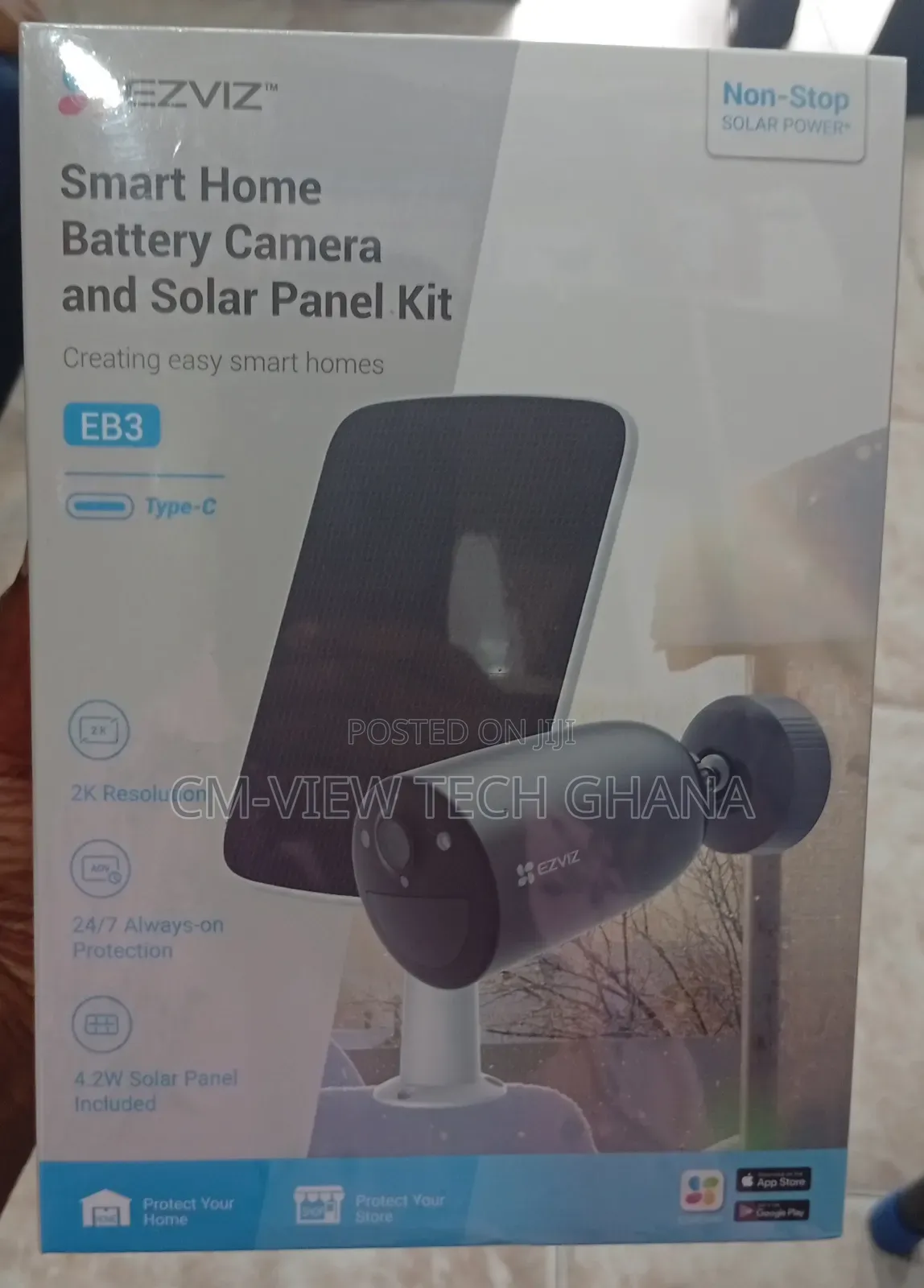Ezviz Battery Camera and Solar Panel Kit