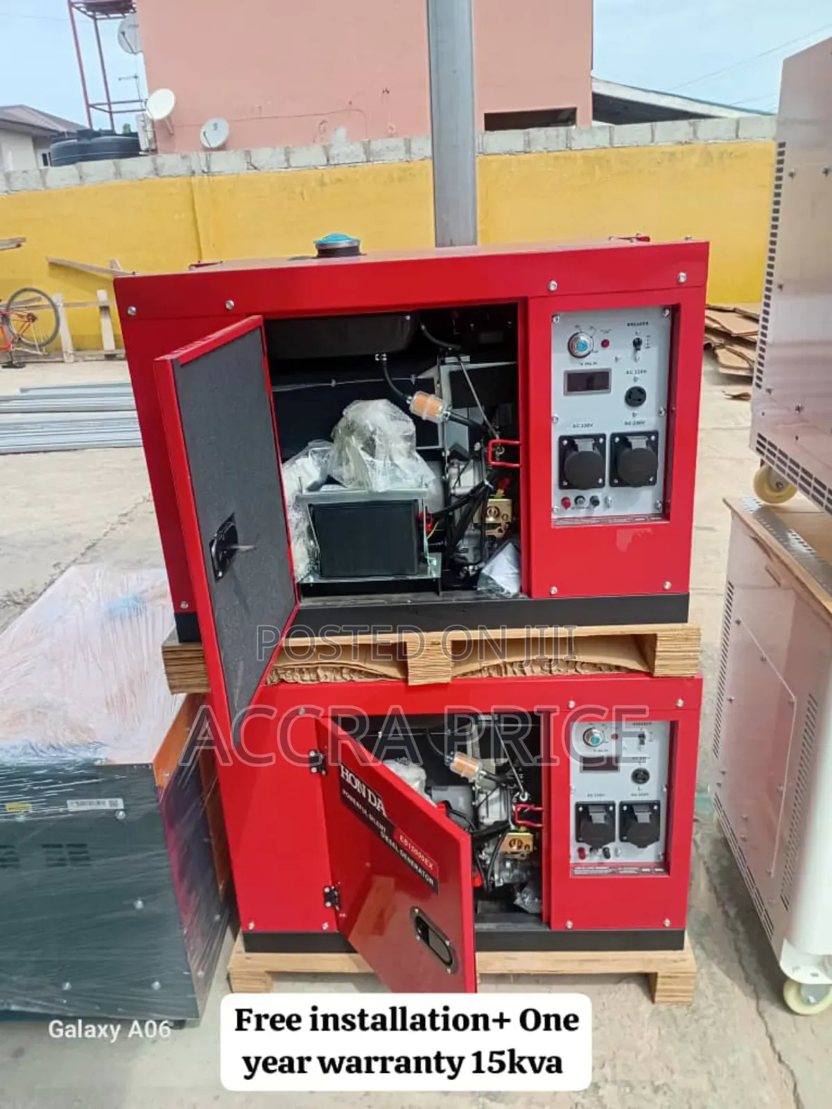 Stronger Power 15kva 15000watts Diesel Generator Honda Japan