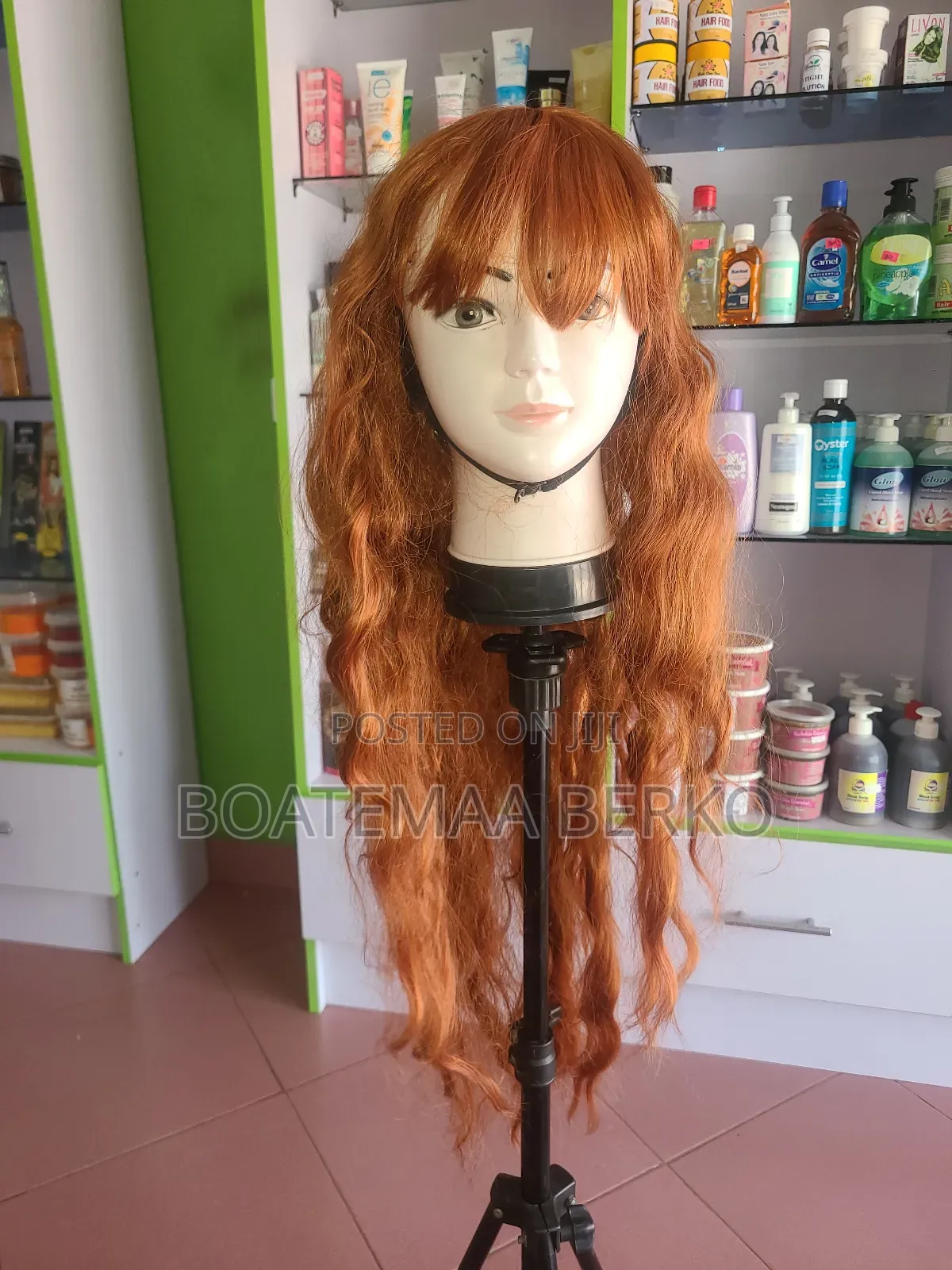Ginger Coloured French Cut Body Wave
