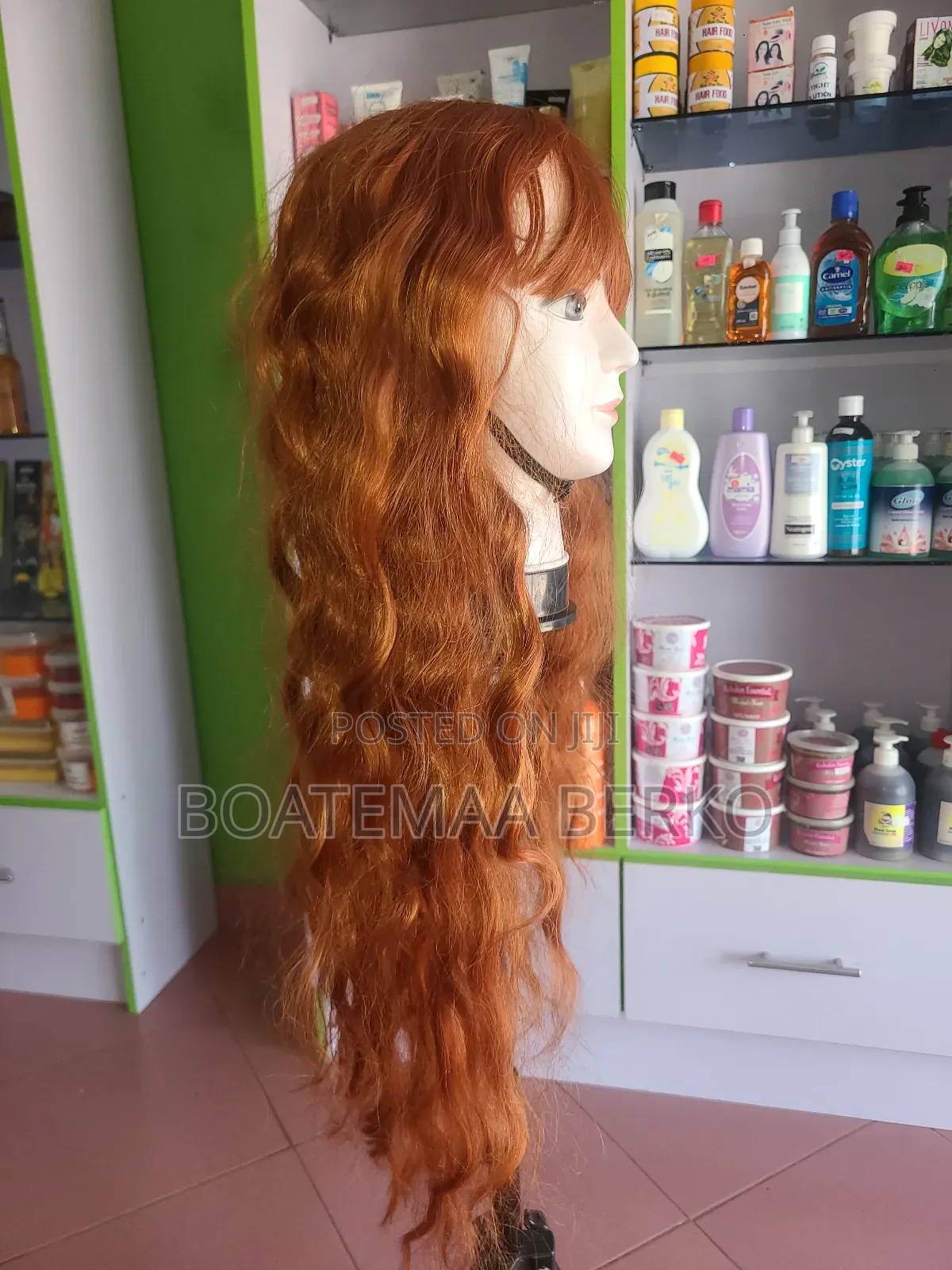 Ginger Coloured French Cut Body Wave