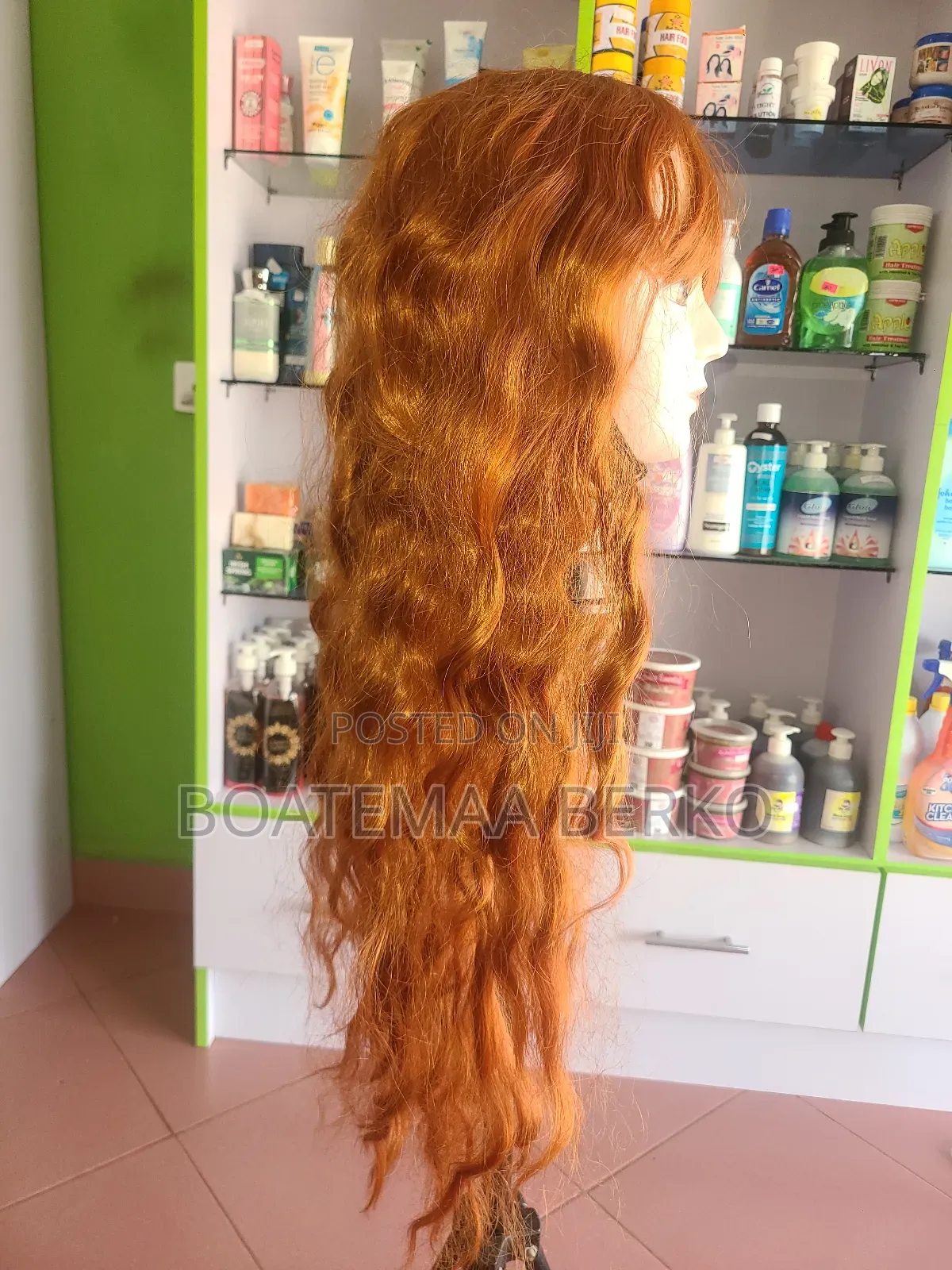 Ginger Coloured French Cut Body Wave