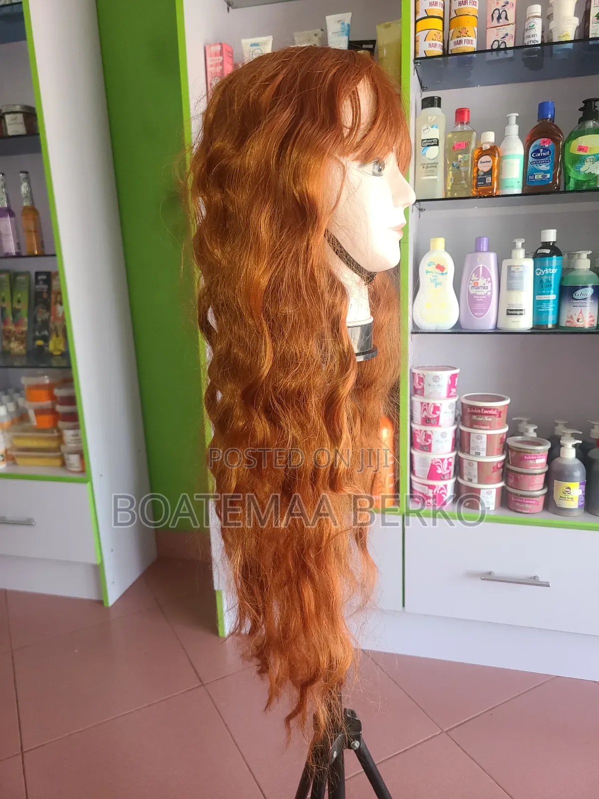 Ginger Coloured French Cut Body Wave