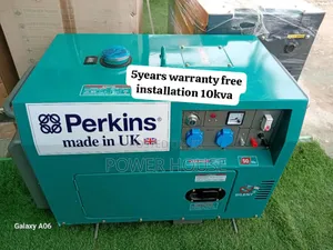 Fluxium 10kva 13000watts Generator Perkins
