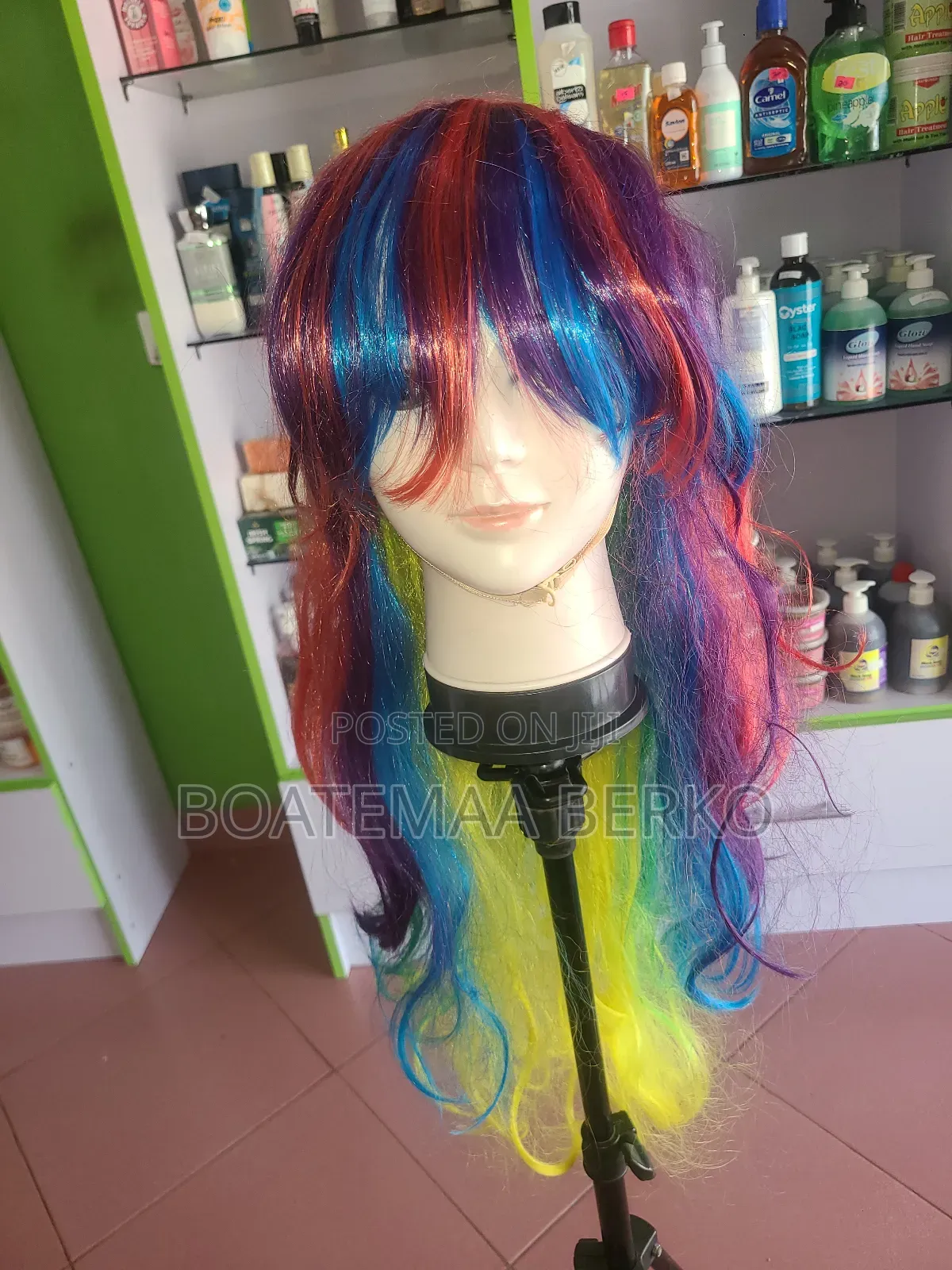 Multicolored Bodywave Wig