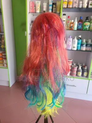 Multicolored Bodywave Wig