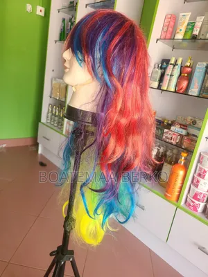 Multicolored Bodywave Wig