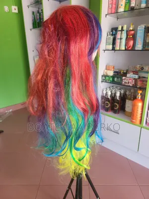 Multicolored Bodywave Wig