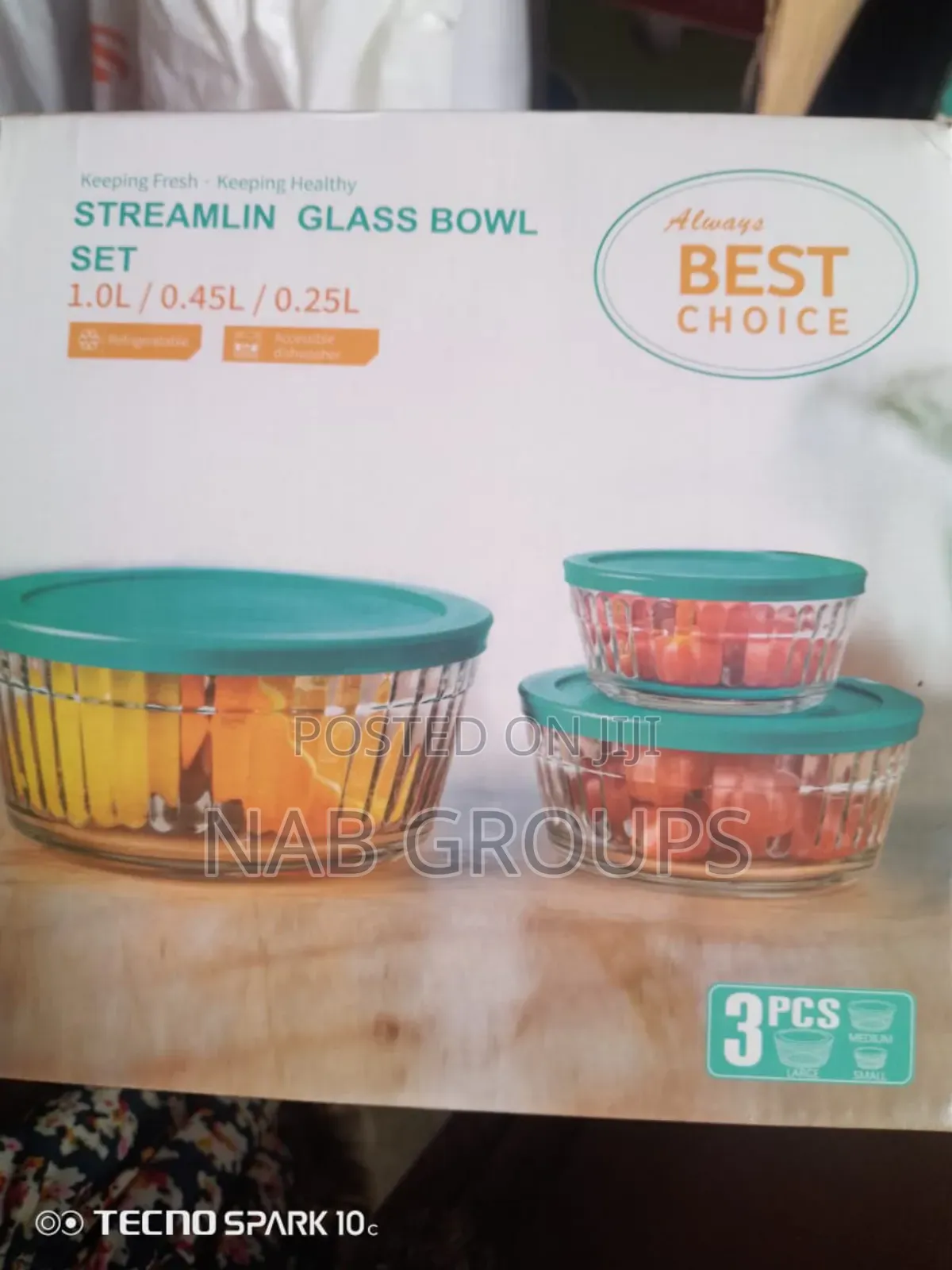 3pcs Bowls Set