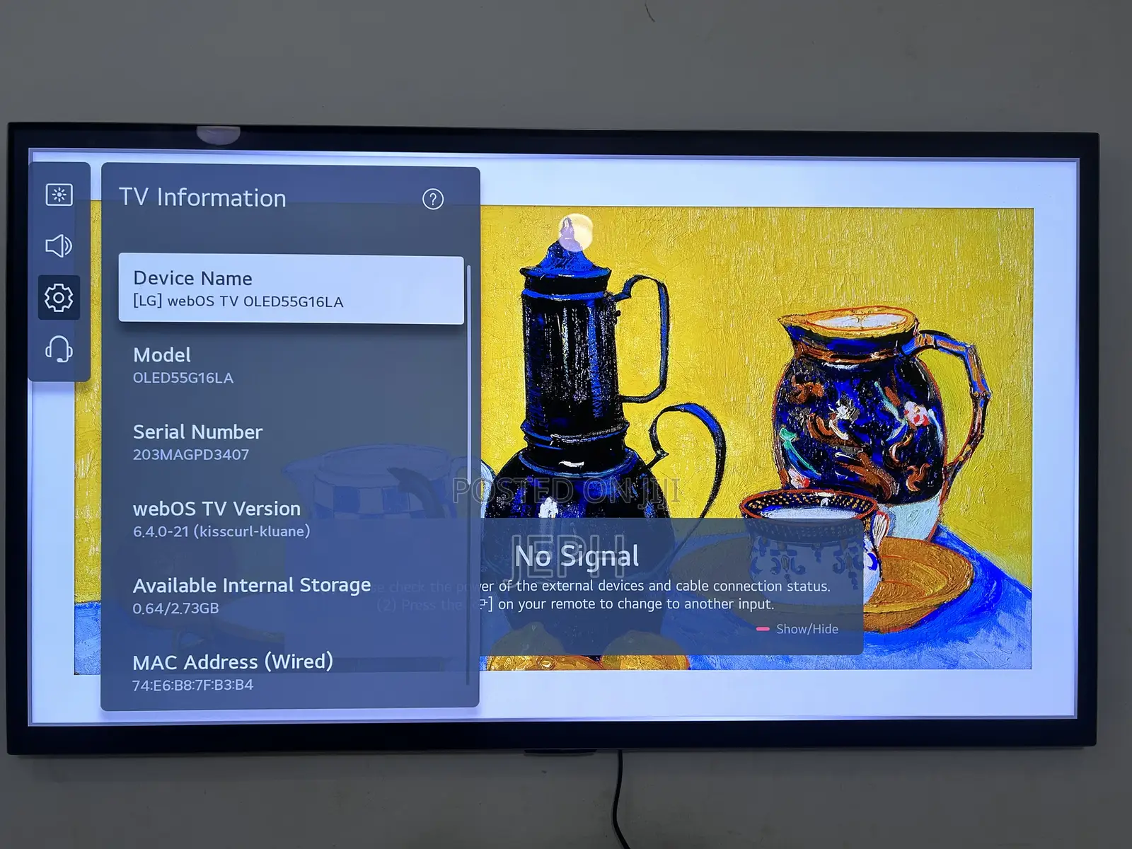Lg Oled C3 55”