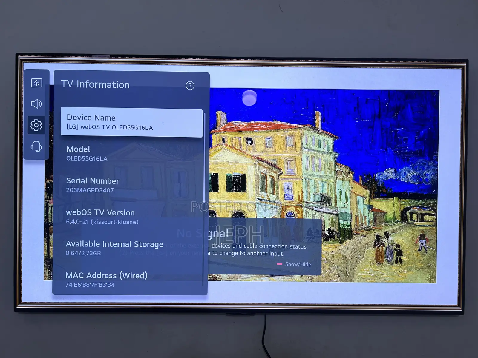 Lg Oled C3 55”