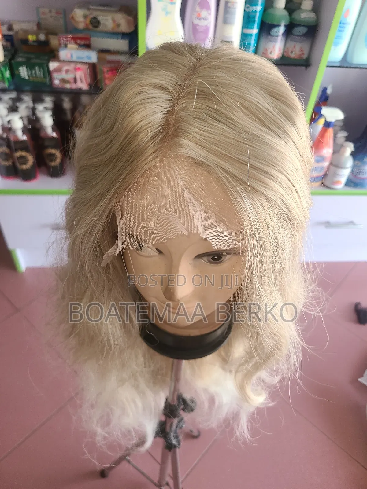Full Frontal Blond Body Wave Wig