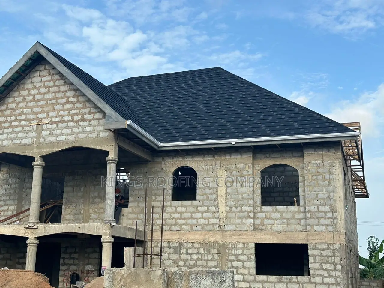 Well Decorated Shingles Project by Kings Roofing