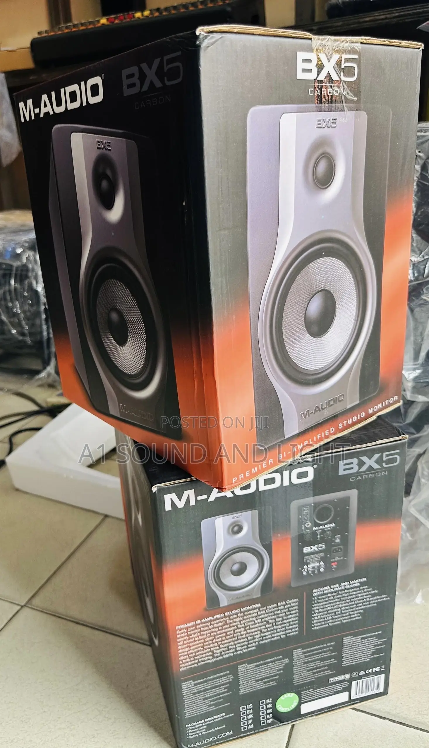 M-audio Bx5 Carbon Studio Monitors [Pair]