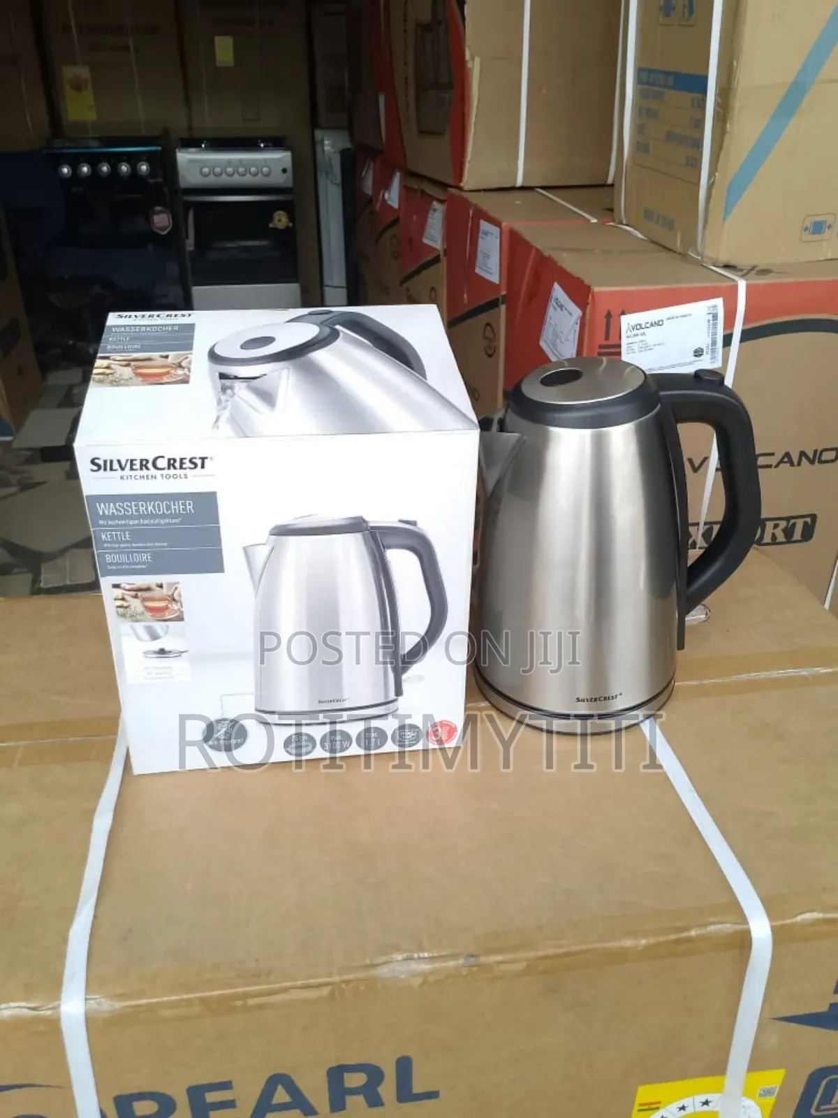 Sharp Choice Unleashed Sliver Crest 1.7 Liters Kettle