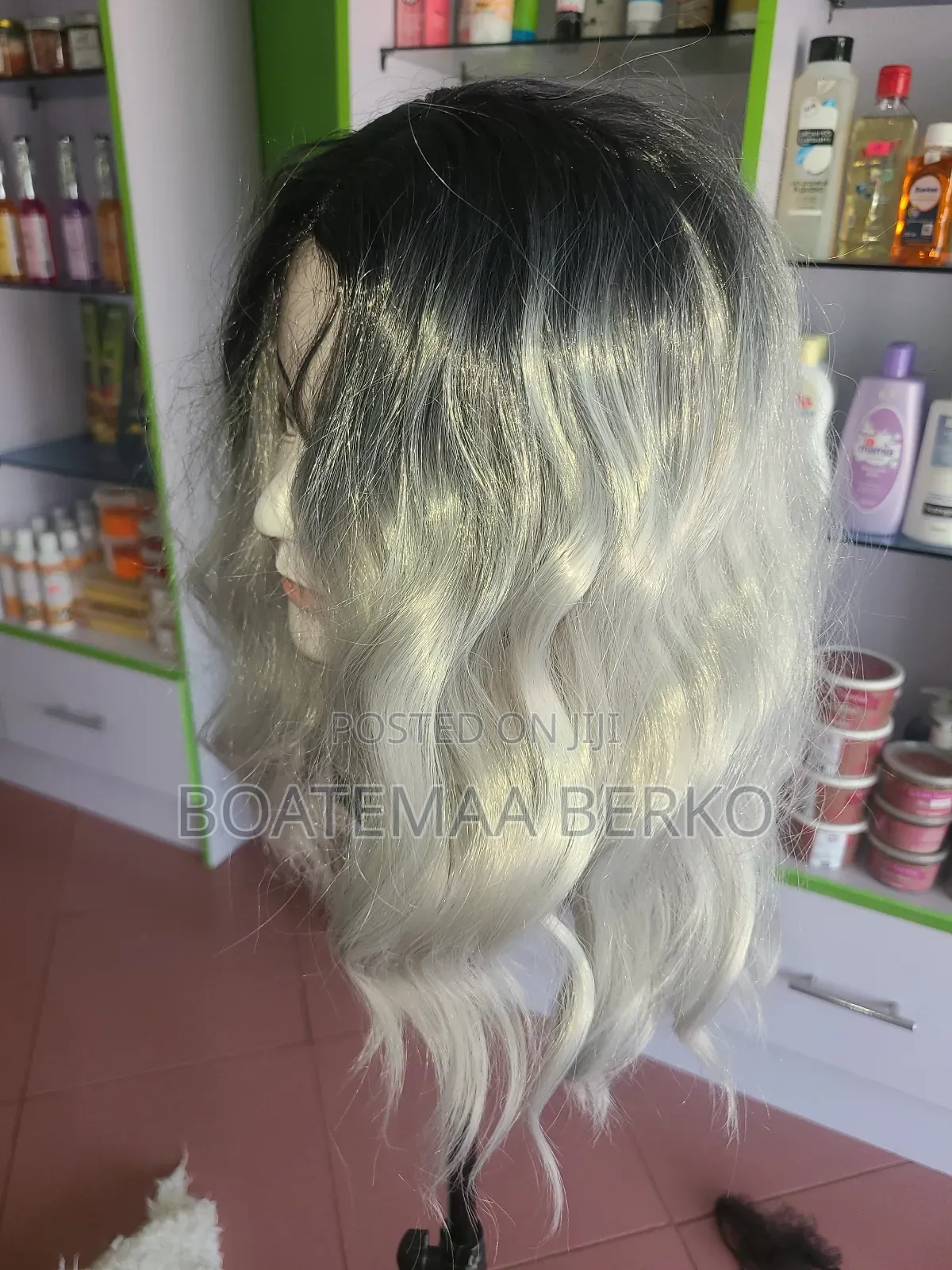 Grey Bodywave Wig
