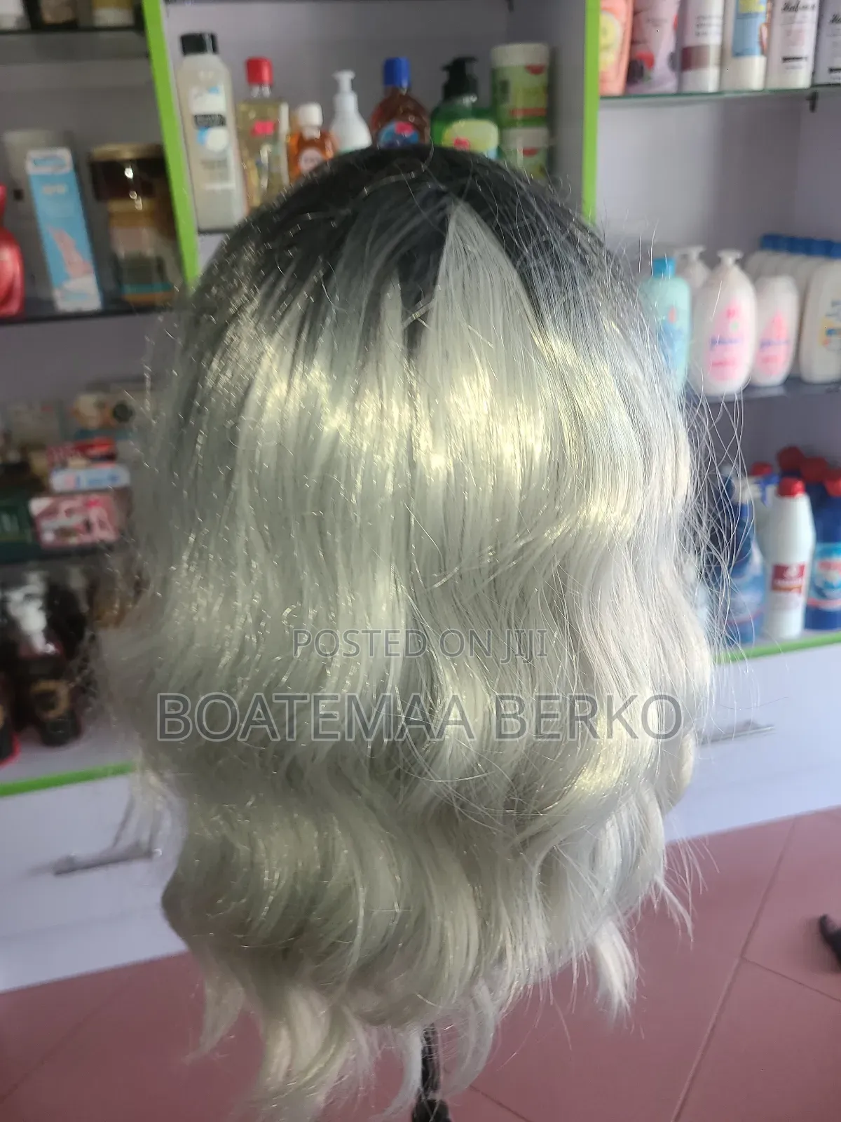 Grey Bodywave Wig
