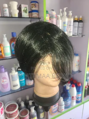 Black Pixie Wig