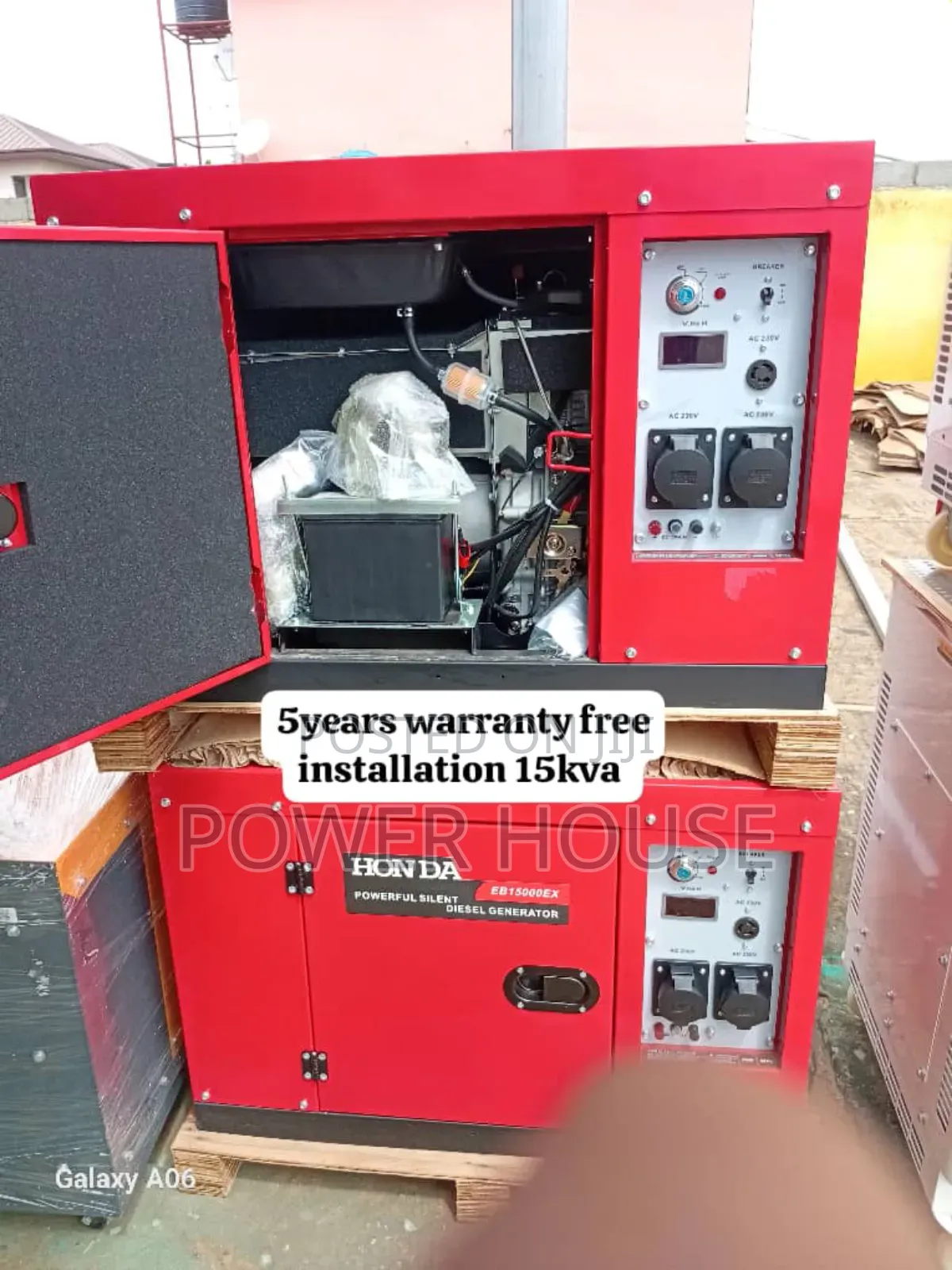 Power Phorge 15kva 16500watts Honda Generator