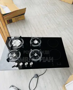 Beautiful Made Kenwood 4 Gas + 2 Electric Hob(Glass).