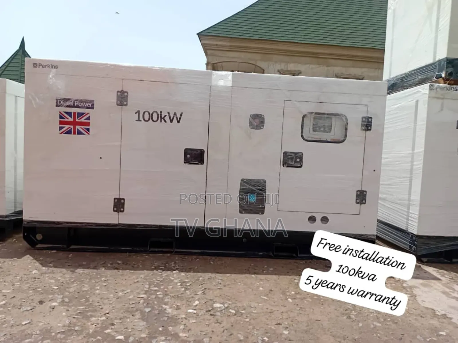 Crystal Stream 100kva Perkins