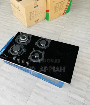 Newly Made Kenwood 90cm Inbuilt 2 Electric + 4 Gas Hob 