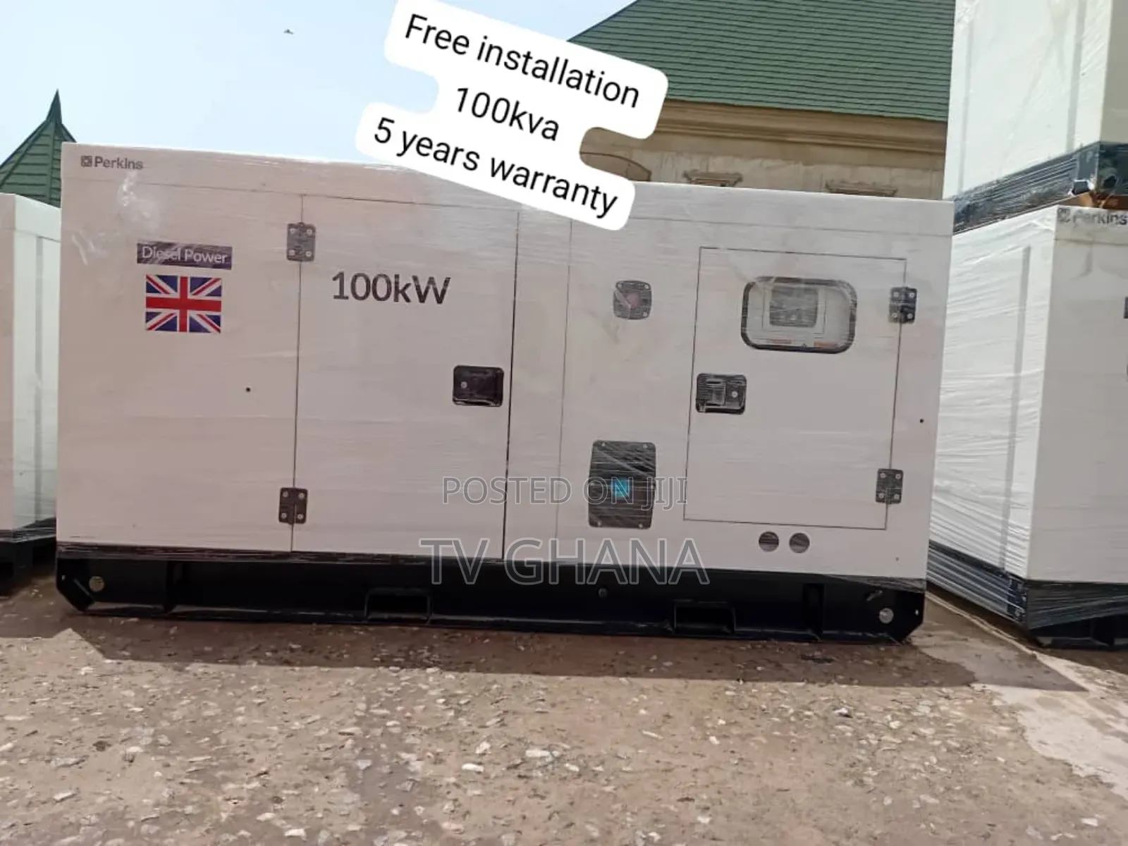 Crystal Tower 100kva Perkins