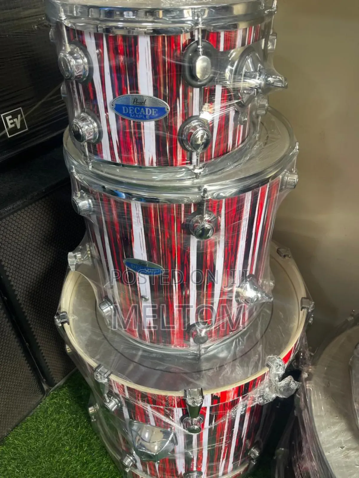 Pearl 5-piece High Grade Complete Drumset Double Carton