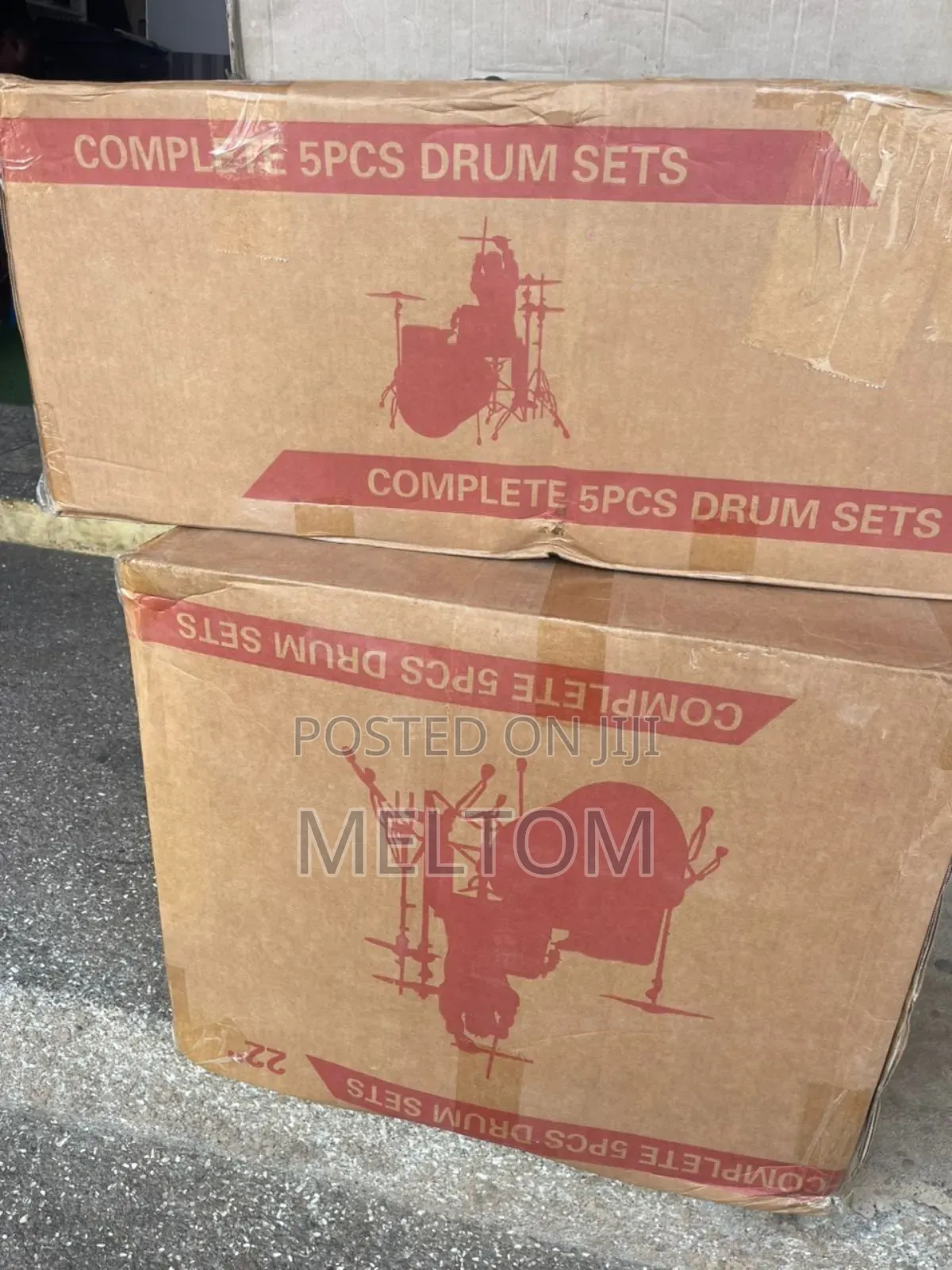 Pearl 5-piece High Grade Complete Drumset Double Carton