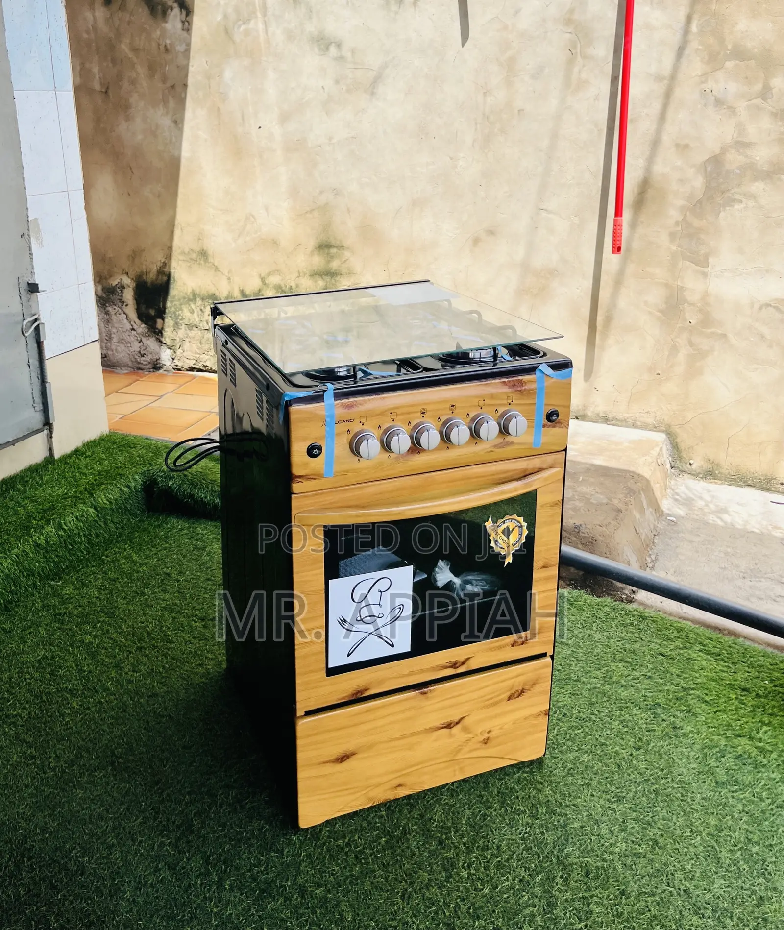 Volcano Wooden 50x50 Automatic Ignition 