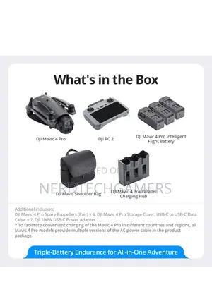 Dji Mavic 4 Pro Drone With Fly More Combo