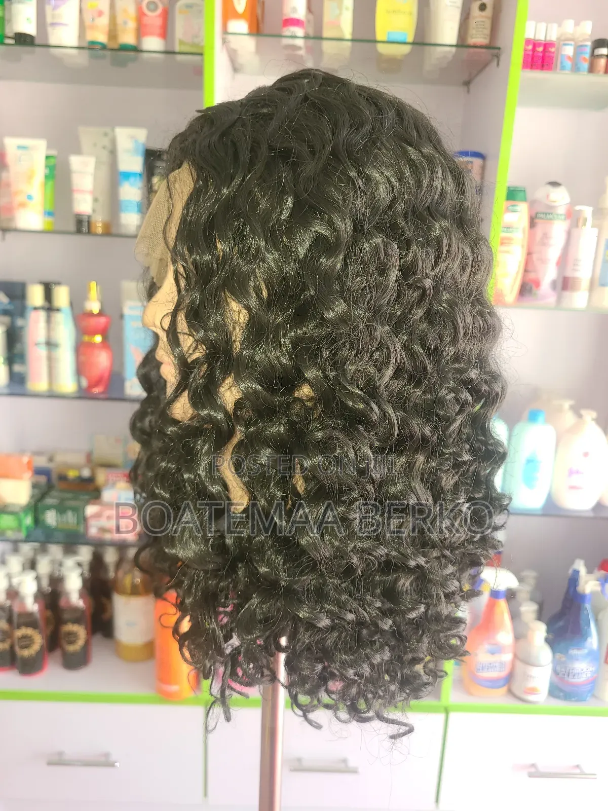 Full Frontal Curly Wig