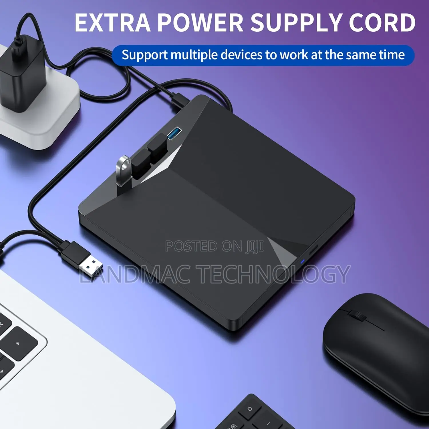 External Cd/DVD Drive for Laptop, 7 in 1 Usb 3.0 DVD Player