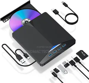 External Cd/DVD Drive for Laptop, 7 in 1 Usb 3.0 DVD Player