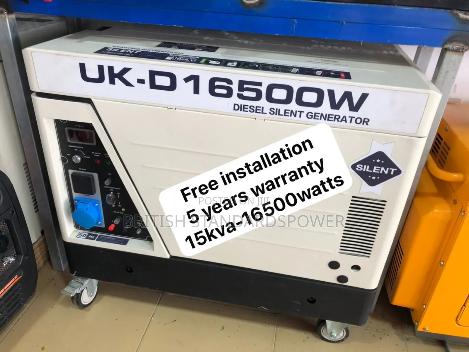 Automated Start-Up 15kva Diesel Genset