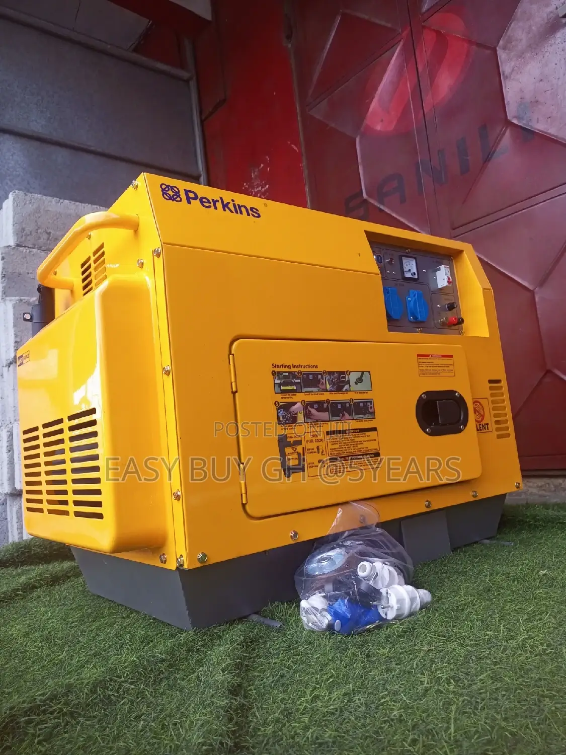 Willpower 10kva Perkins Uk Diesel Generator Systematic Set