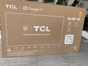 TCL 75” Qled Apple Air Play Tv