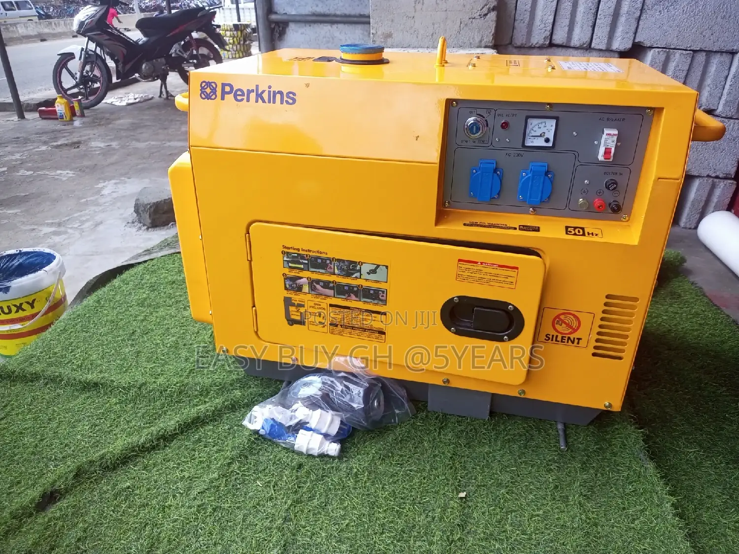 Perkins Generator 10kva 13000wsilent Diesel Keystart Geneset