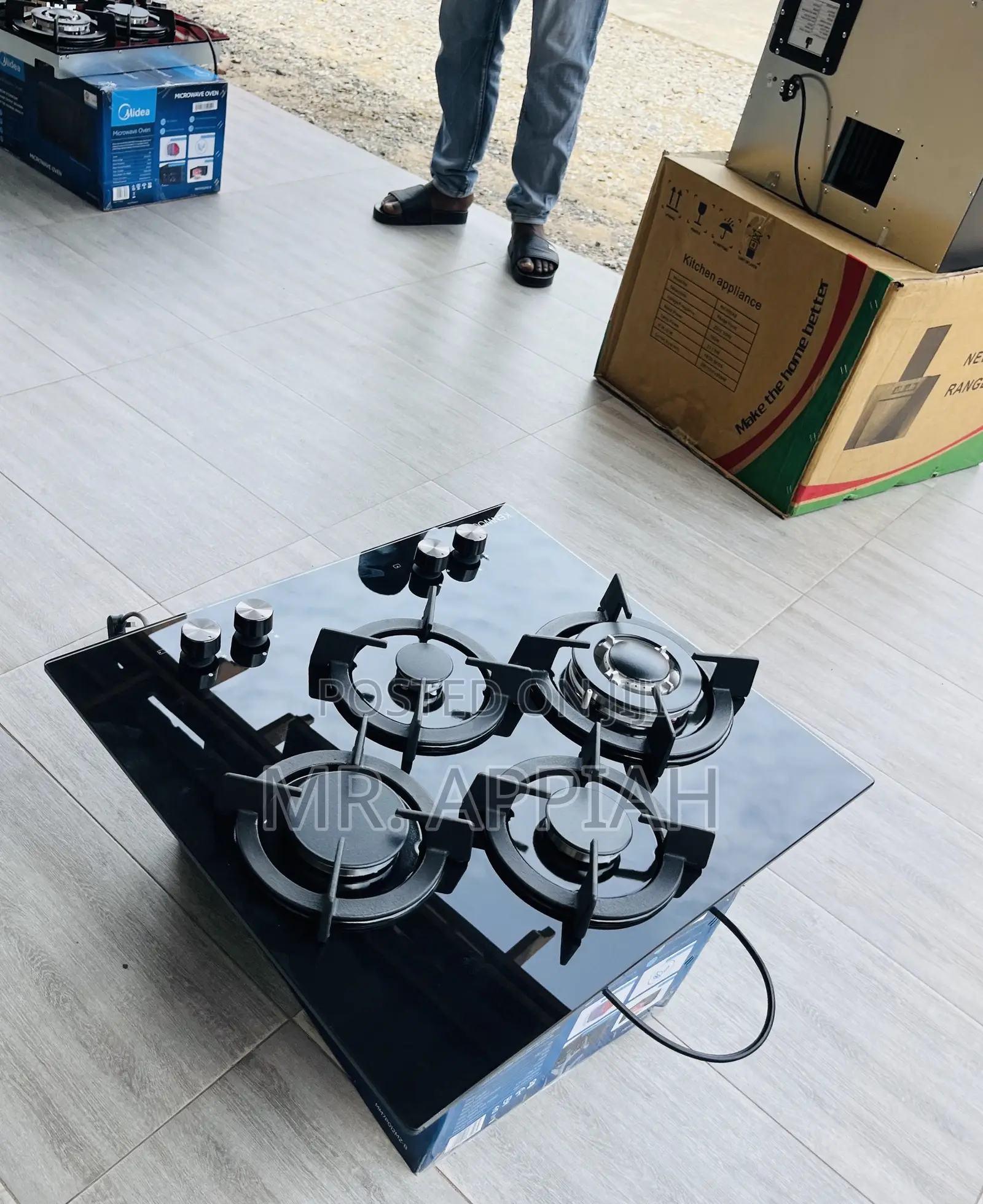 Buy Finest Kenwood 60cm Ceramic 4 Gas Hobs.